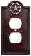 Lone Star Western Leather Grain Look Outlet Cover